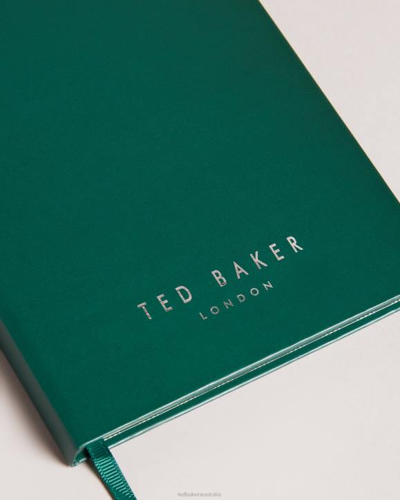 Ted Baker Abeil Large A5 Notebook Dark Green Homeware Collection TLPL1812