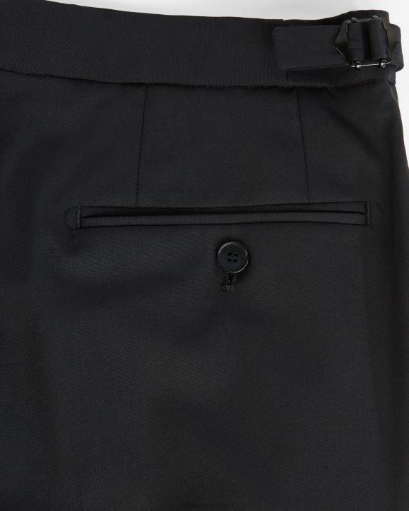 Ted Baker Ambts Slim fit tuxedo trousers Black Clothing Men TLPL1536