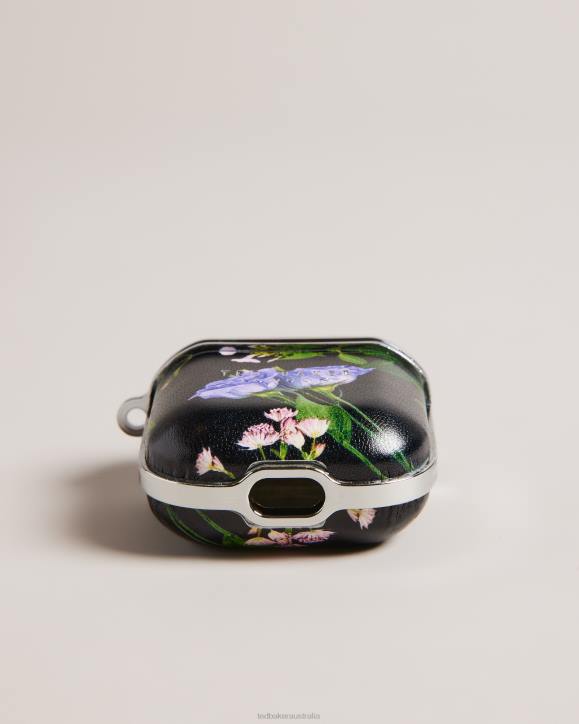 Ted Baker Anore Scattered Bouquet AirPod 1st Gen Black Homeware Collection TLPL1082