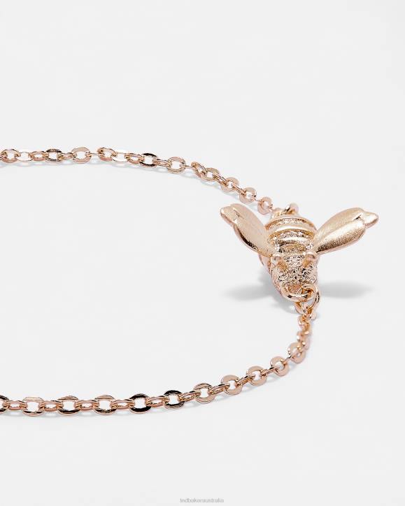 Ted Baker Beedina Bumble bee bracelet Rosegold Color Jewelry Women TLPL1050