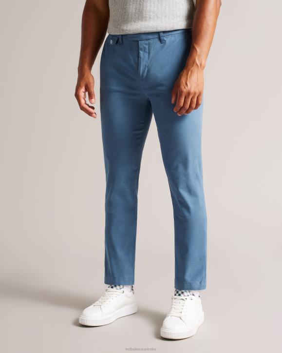 Ted Baker Genay Slim Chinos SKY-BLUE Clothing Men TLPL1222