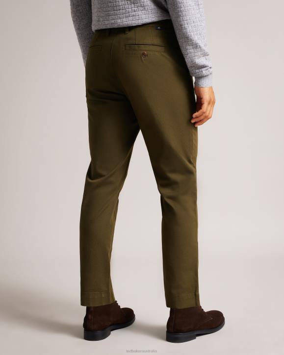 Ted Baker Genbee Casual Relaxed Chinos KHAKI Clothing Men TLPL1556