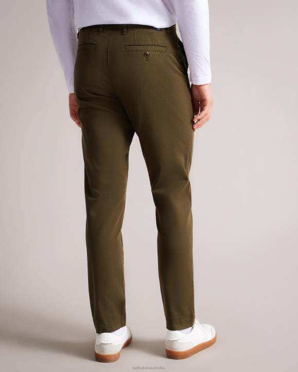 Ted Baker Genbee Casual Relaxed Chinos KHAKI Clothing Men TLPL1556