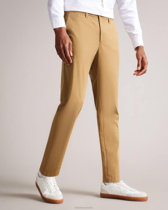 Ted Baker Genbee Casual Relaxed Chinos NATURAL Clothing Men TLPL1448