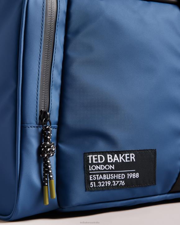 Ted Baker Hyke Rubberised Holdall Navy Bags Men TLPL1762