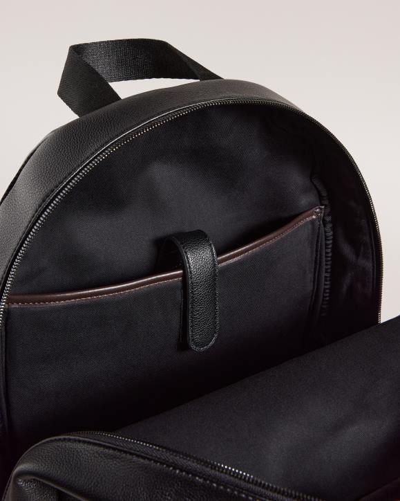 Ted Baker Joss Faux Leather Backpack Black Bags Men TLPL1771