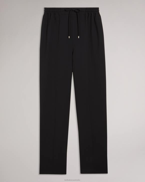 Ted Baker Laurai Straight Leg Ankle Grazer Joggers Black Clothing Women TLPL161