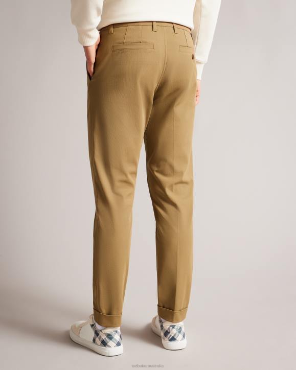 Ted Baker Leef Camburn Fit Cargo Trousers Brown-Tan Clothing Men TLPL1279