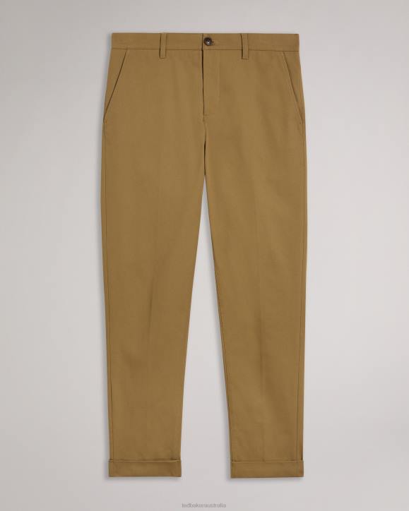 Ted Baker Leef Camburn Fit Cargo Trousers Brown-Tan Clothing Men TLPL1279