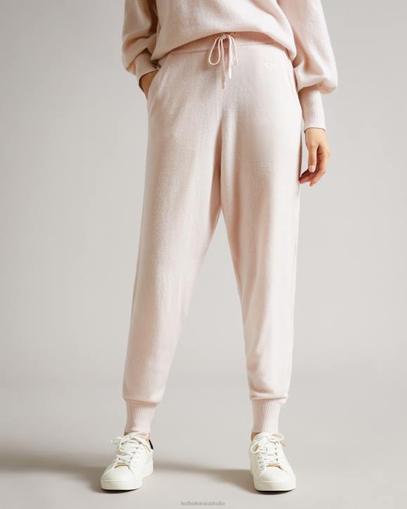 Ted Baker Leine Organic Cashmere Jogger LT-PINK Clothing Women TLPL570