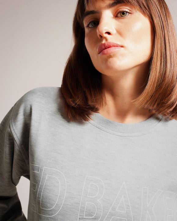 Ted Baker Lorito Logo sweatshirt Gray Clothing Women TLPL537