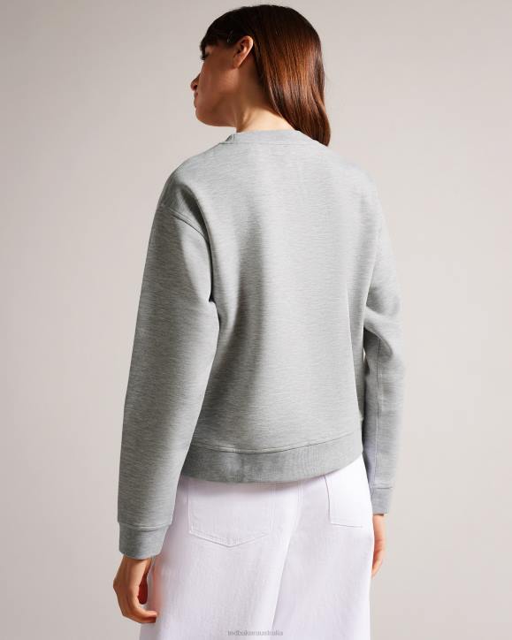 Ted Baker Lorito Logo sweatshirt Gray Clothing Women TLPL537