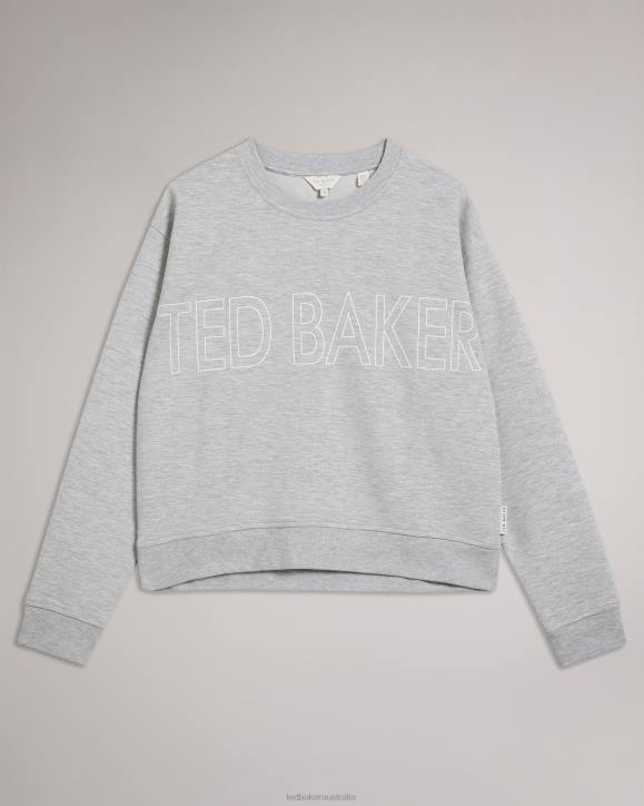 Ted Baker Lorito Logo sweatshirt Gray Clothing Women TLPL537