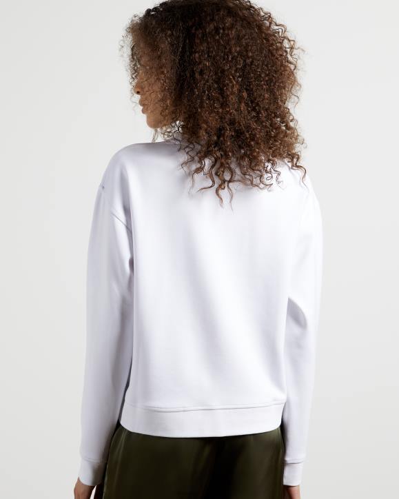 Ted Baker Lorito Logo sweatshirt WHITE Clothing Women TLPL511