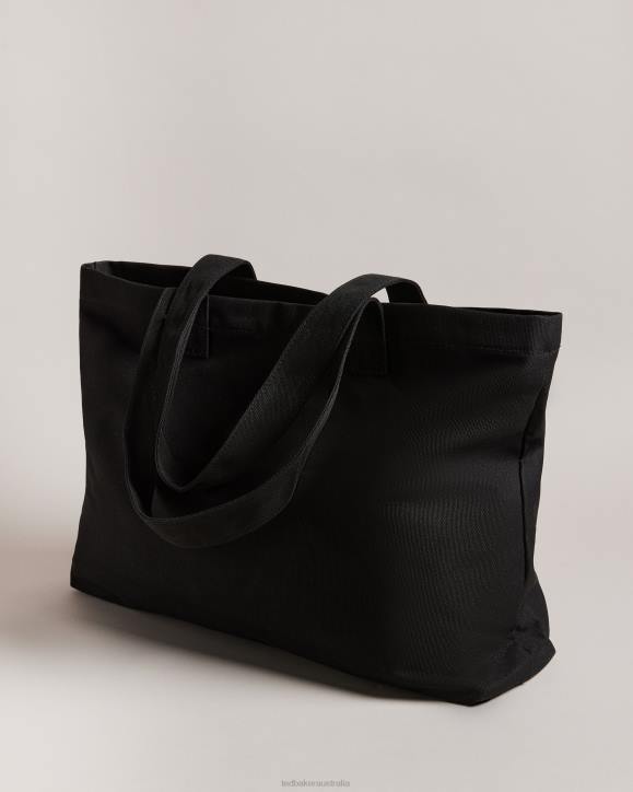 Ted Baker Lukkee Branded Tote Bag Black Bags Men TLPL777