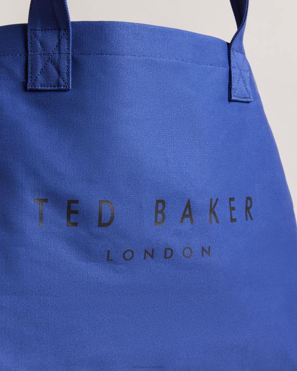 Ted Baker Lukkee Branded Tote Bag Navy Bags Men TLPL778