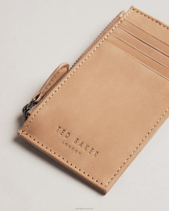 Ted Baker Needt Nubuck Leather Card Holder Brown Accessories Women TLPL1032