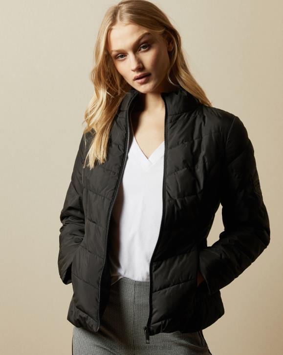 Ted Baker Renika Packaway Padded Jacket Black Clothing Women TLPL577