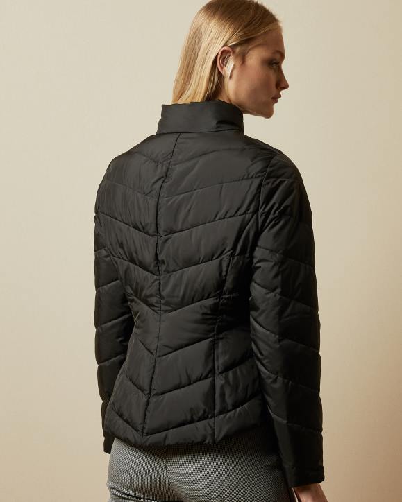 Ted Baker Renika Packaway Padded Jacket Black Clothing Women TLPL577