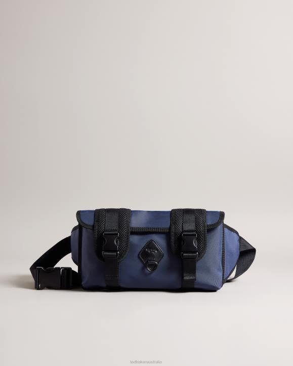 Ted Baker Shutle Nylon Bumbag Navy Bags Men TLPL1782